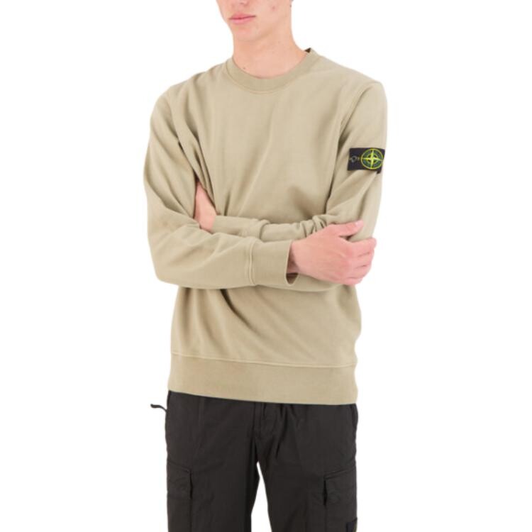 

Толстовка унисекс хаки Stone Island, хаки