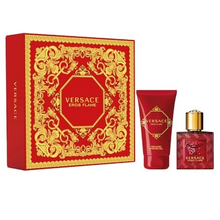 Eros Flame Парфюмированная вода-спрей 30 мл с гелем для душа 50 мл, Versace — фото 3