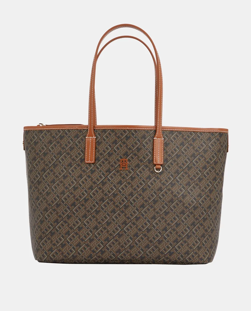 

Мини-сумка с монограммой Tommy Hilfiger, черный