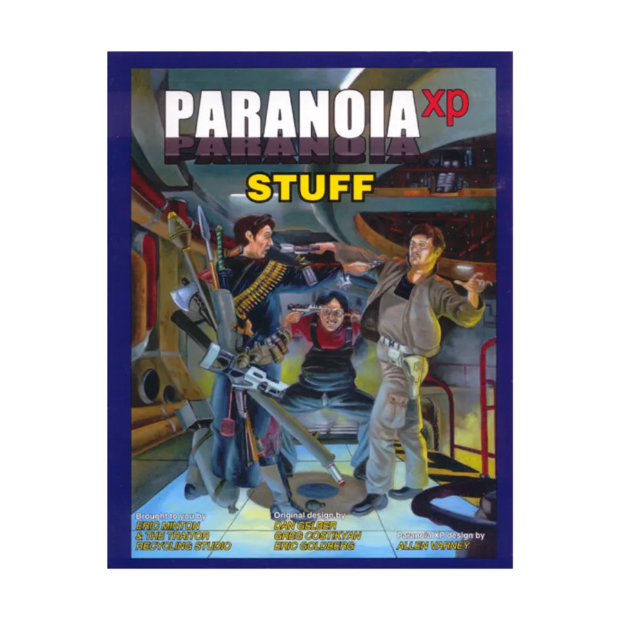 

Stuff 1, Paranoia XP, мягкая обложка