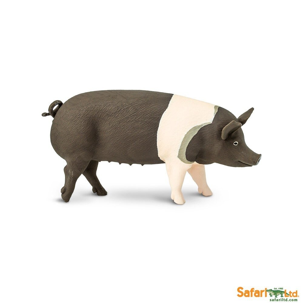 

Safari Ltd 161829 Свинья Хэмпширская 11х5см