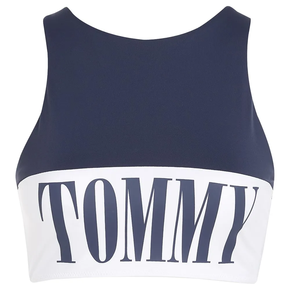 

Топ бикини Tommy Jeans UW0UW04080, синий