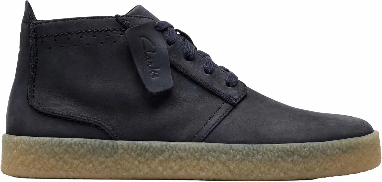 Мужские ботинки Streethill MidChukka Clarks Premium, темно-синий