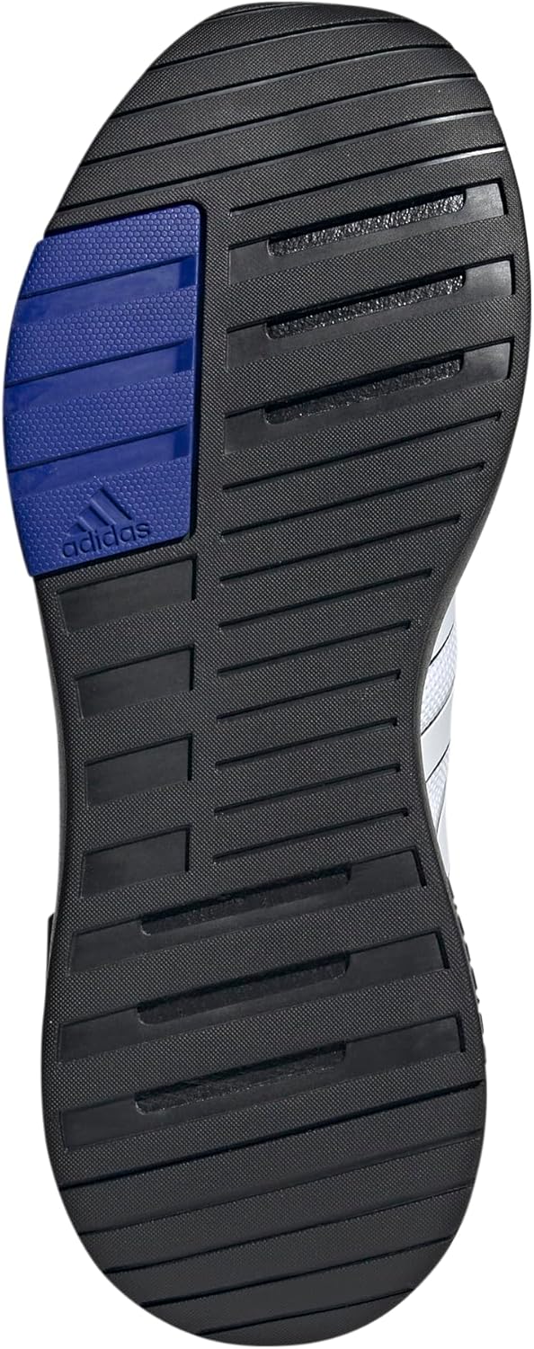 Мужские кроссовки Adidas Racer TR23, белый/черный/голубой — фото 4