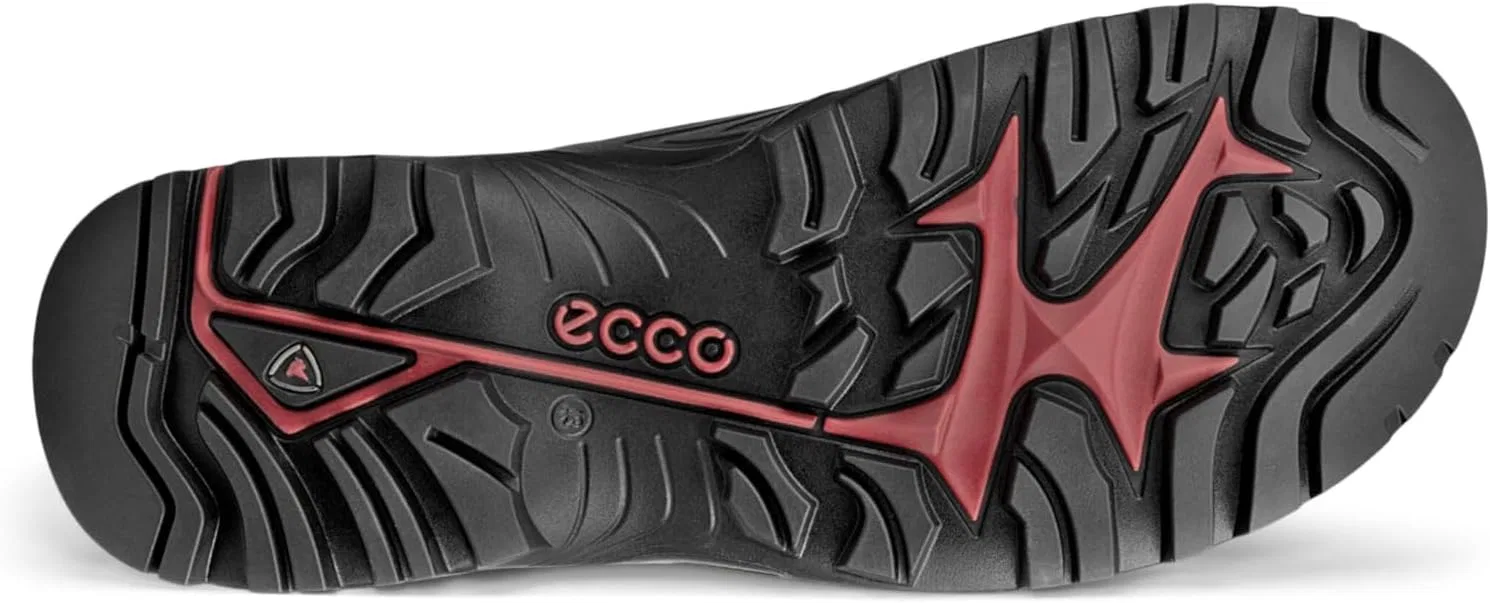 Мужские водонепроницаемые походные кроссовки ECCO Offroad на шнуровке, Black Nubuck Olive Oil Nubuck — фото 3