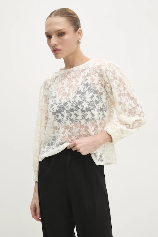 

Блузка Answear.Lab, бежевый