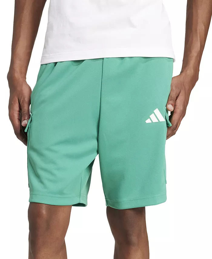 

Мужские карго-шорты Tiro 9" с тремя полосками adidas, зеленый