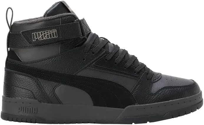 Кроссовки Puma Unisex Rbd Game WtrSneaker, черный/темно-серый/золотой — фото 3