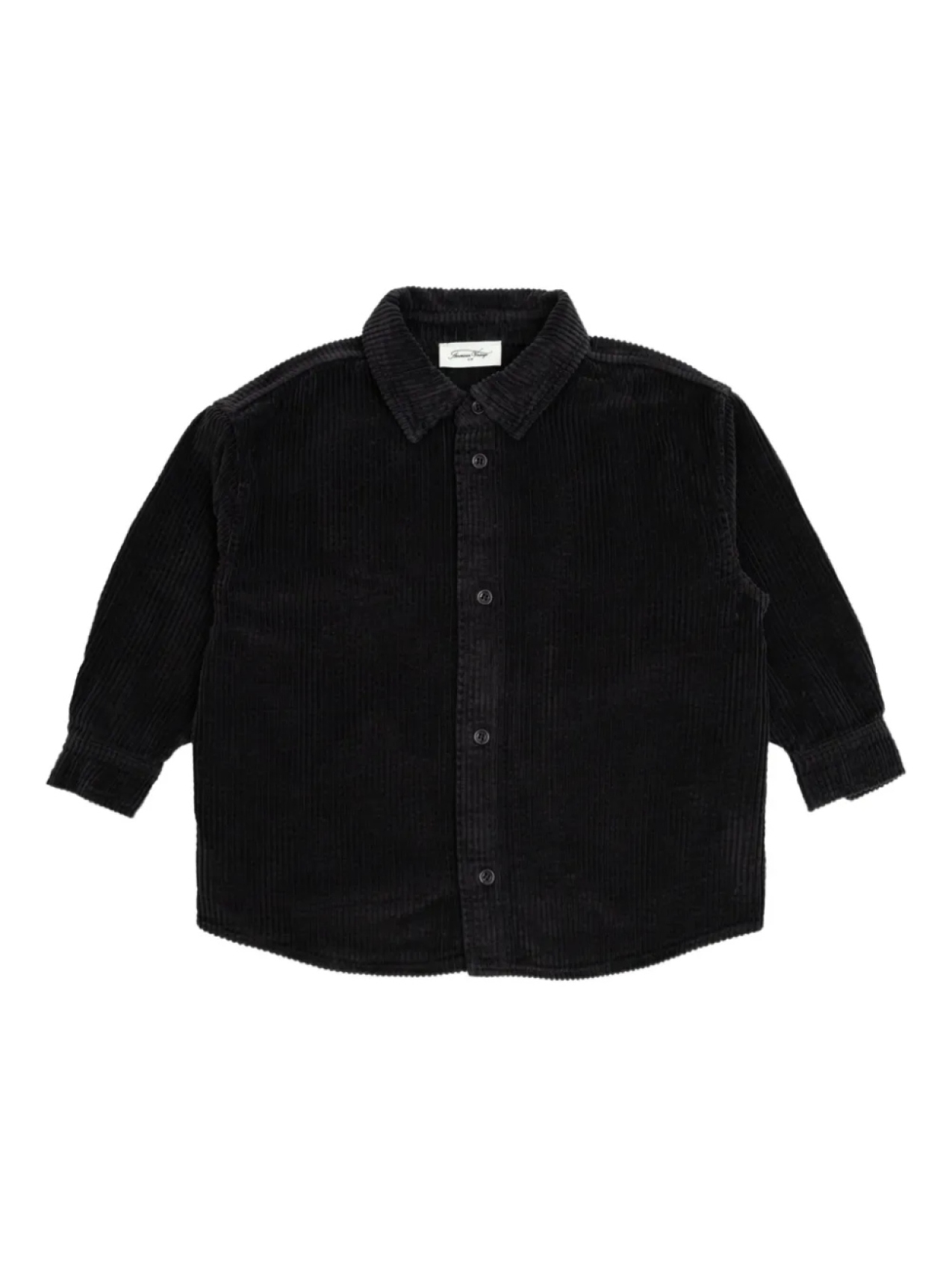 

Рубашка из органического хлопка American Vintage Kids, черный