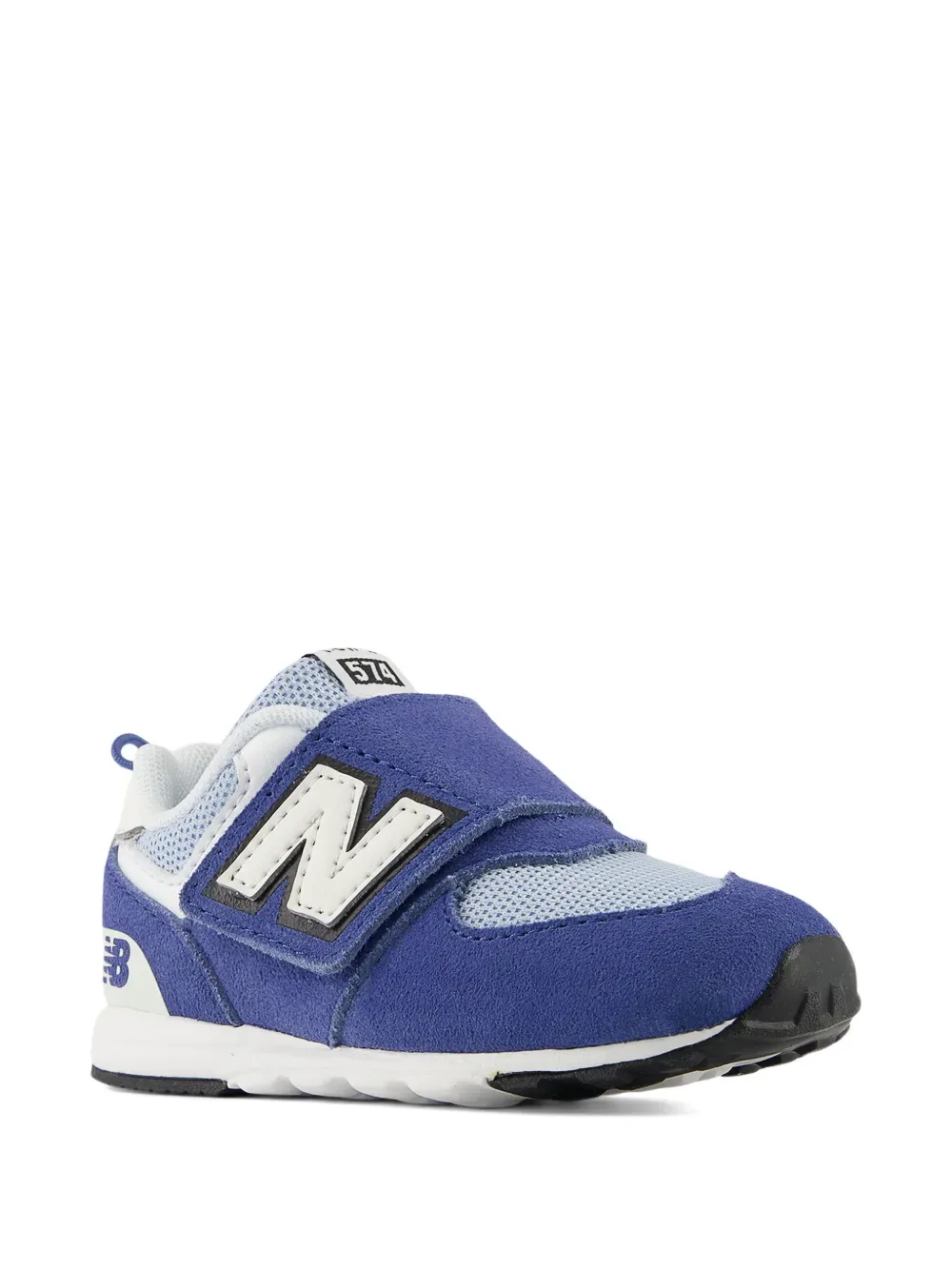 Кроссовки 574 на липучках New Balance Kids, синий