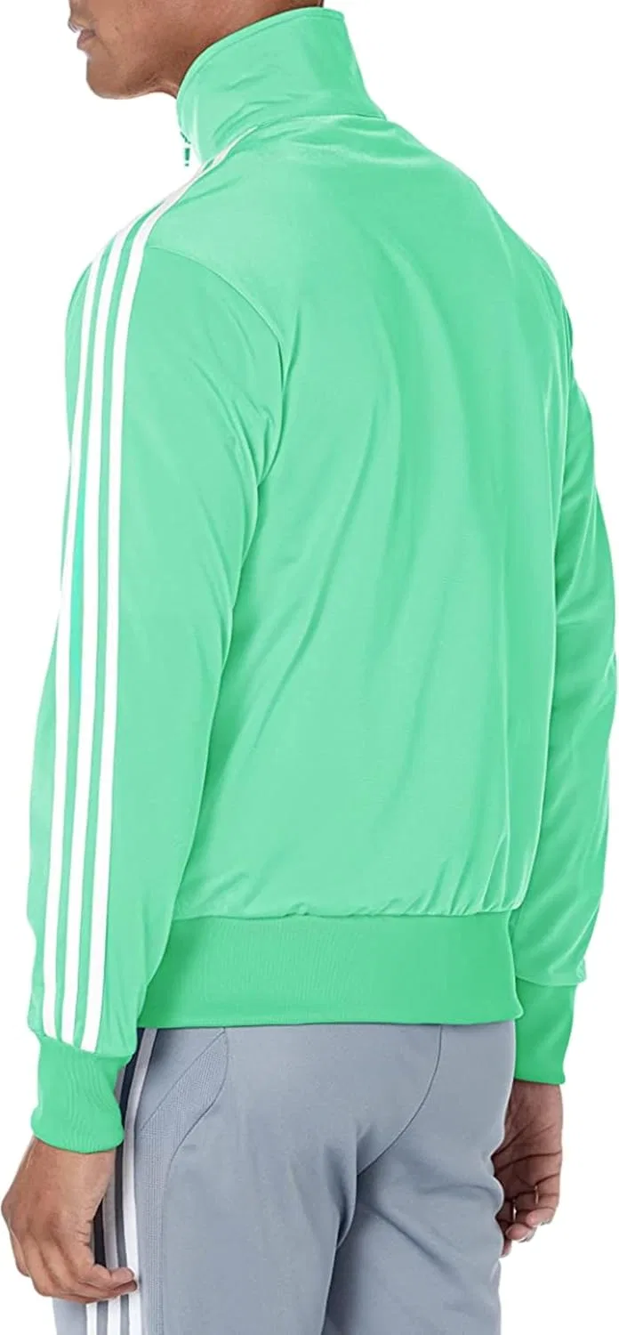 Adidas Originals, мужской, куртка Firebird Track, зеленый — фото 2