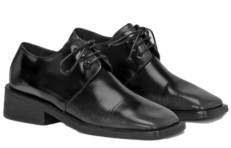 Marsèll Повседневные кожаные туфли мужские low top черные — фото 4