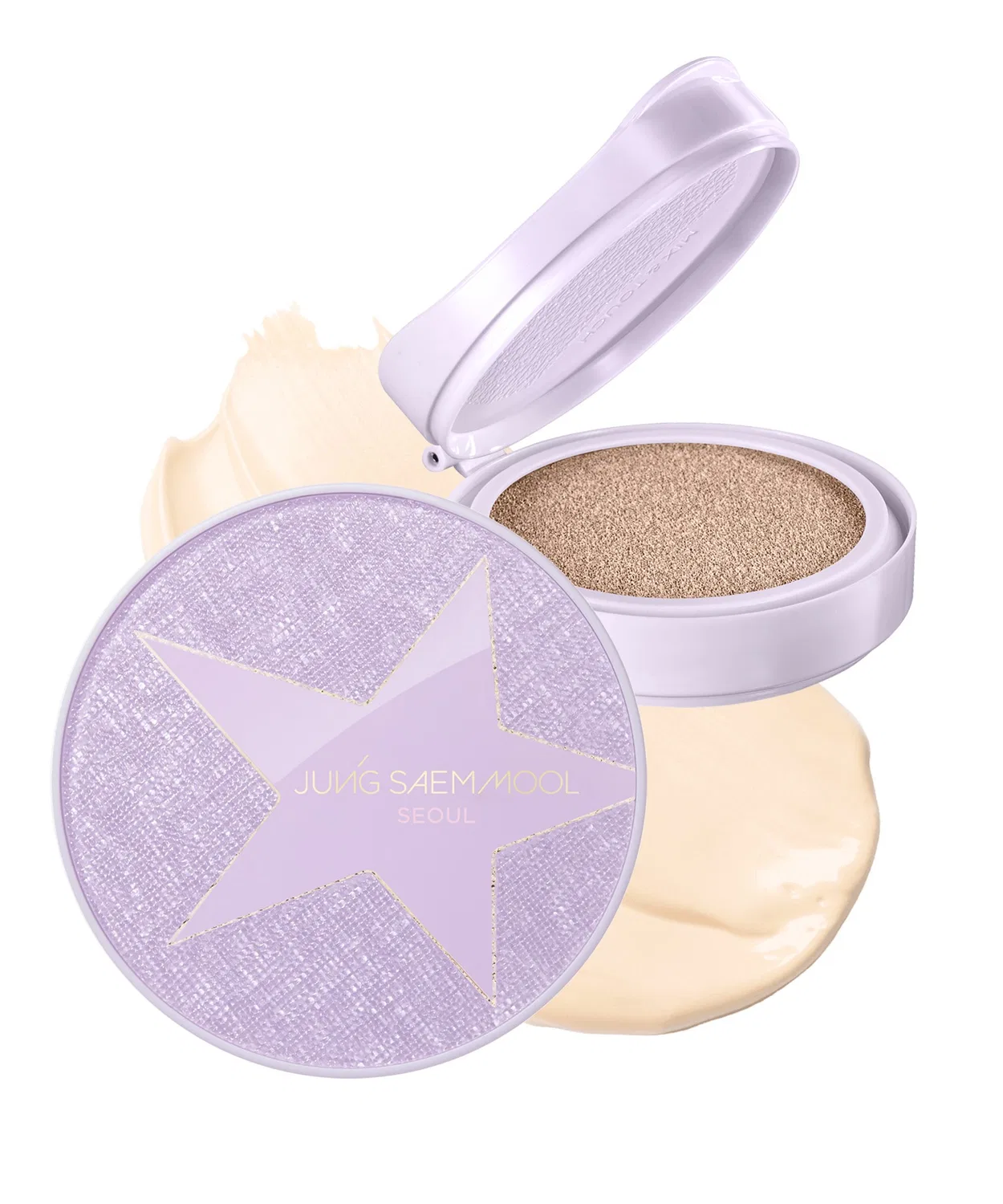Кушон JUNG SAEM MOOL Skin Nuder Cushion Holiday Edition с рефиллом