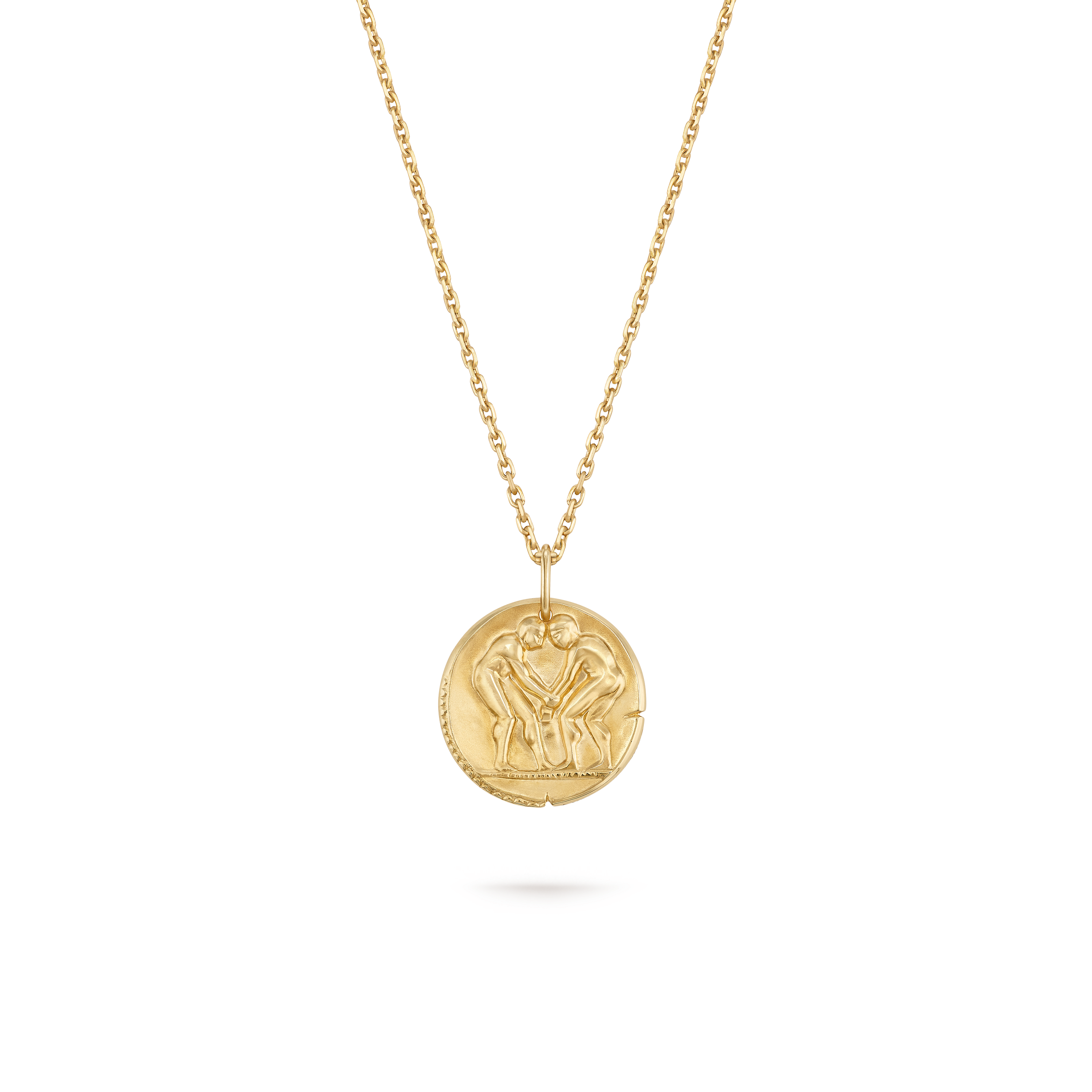 

Медальон Van Cleef & Arpels Zodiaque Geminorum (Близнецы), 18-ct желтое золото