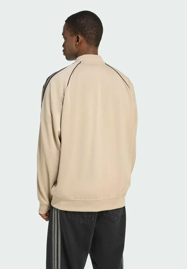 Свободная куртка-бомбер Adidas Originals, Stone Khaki/Black — фото 2