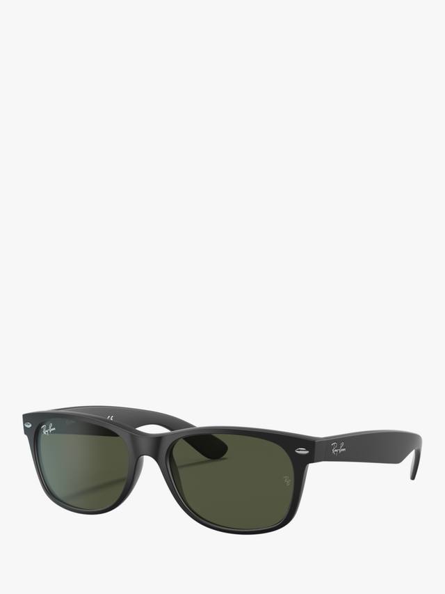 

Солнцезащитные очки RB2132 New Wayfarer Ray-Ban, Matte Black/Dark Green