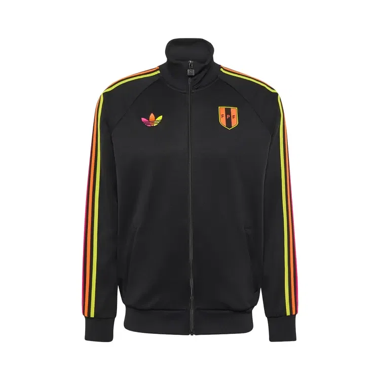 Спортивная куртка-олимпийка Adidas Peru Originals, черный