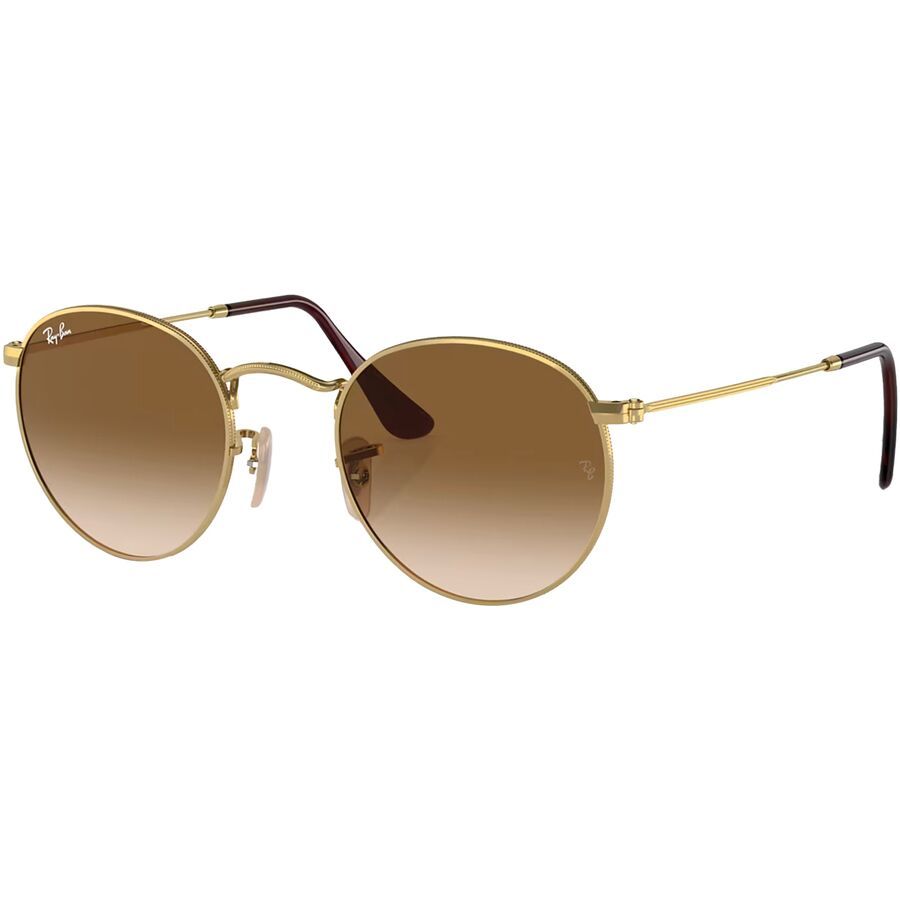 

Солнцезащитные очки Ray-Ban Round Metal Ray-Ban, Gold/Clear Gradient Brown