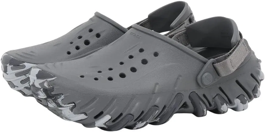 Сабо Crocs Echo Gum Ro, унисекс для взрослых, Slate Grey Multicoloured