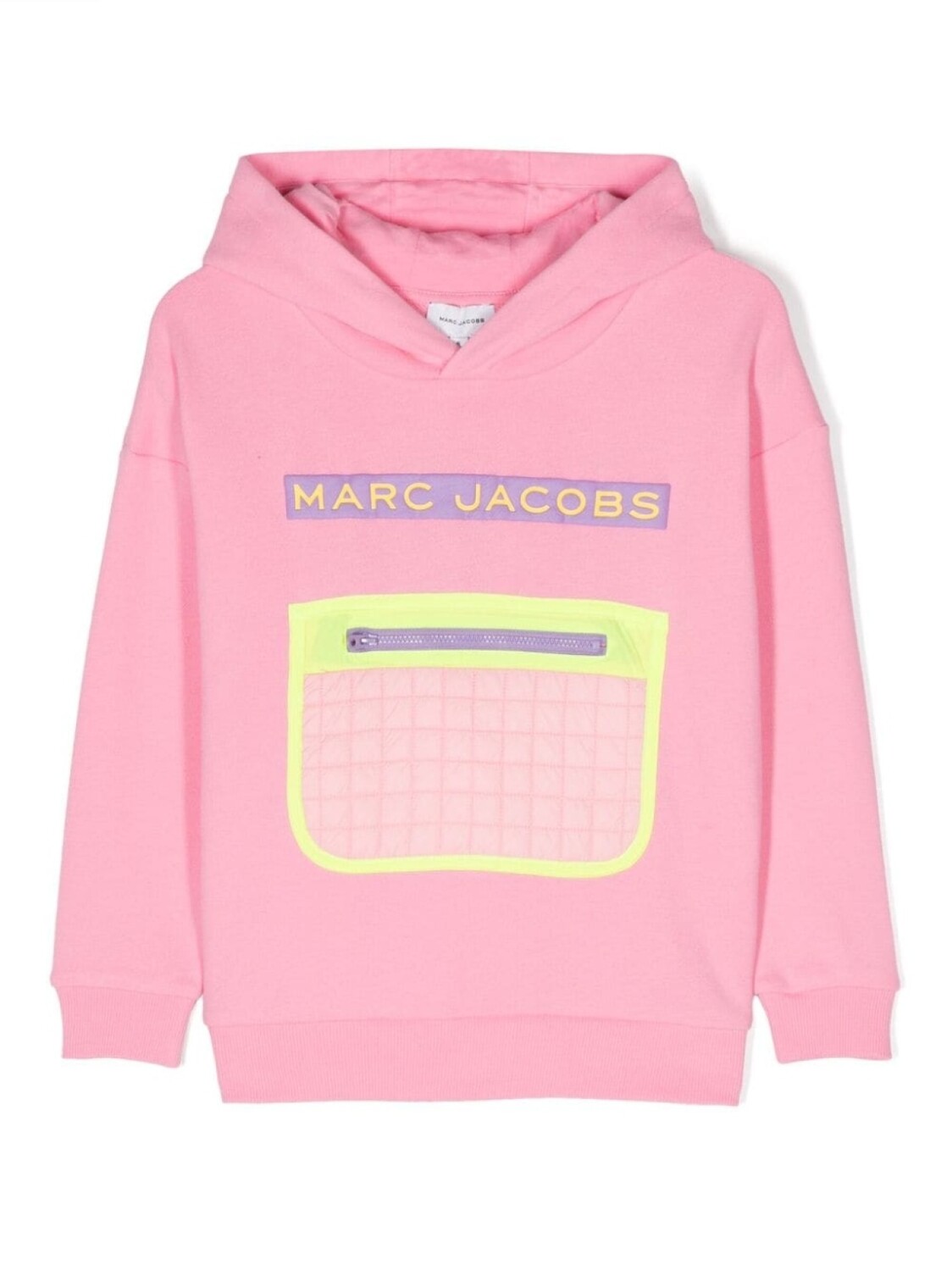 

Marc Jacobs Kids худи с вышитым логотипом, розовый