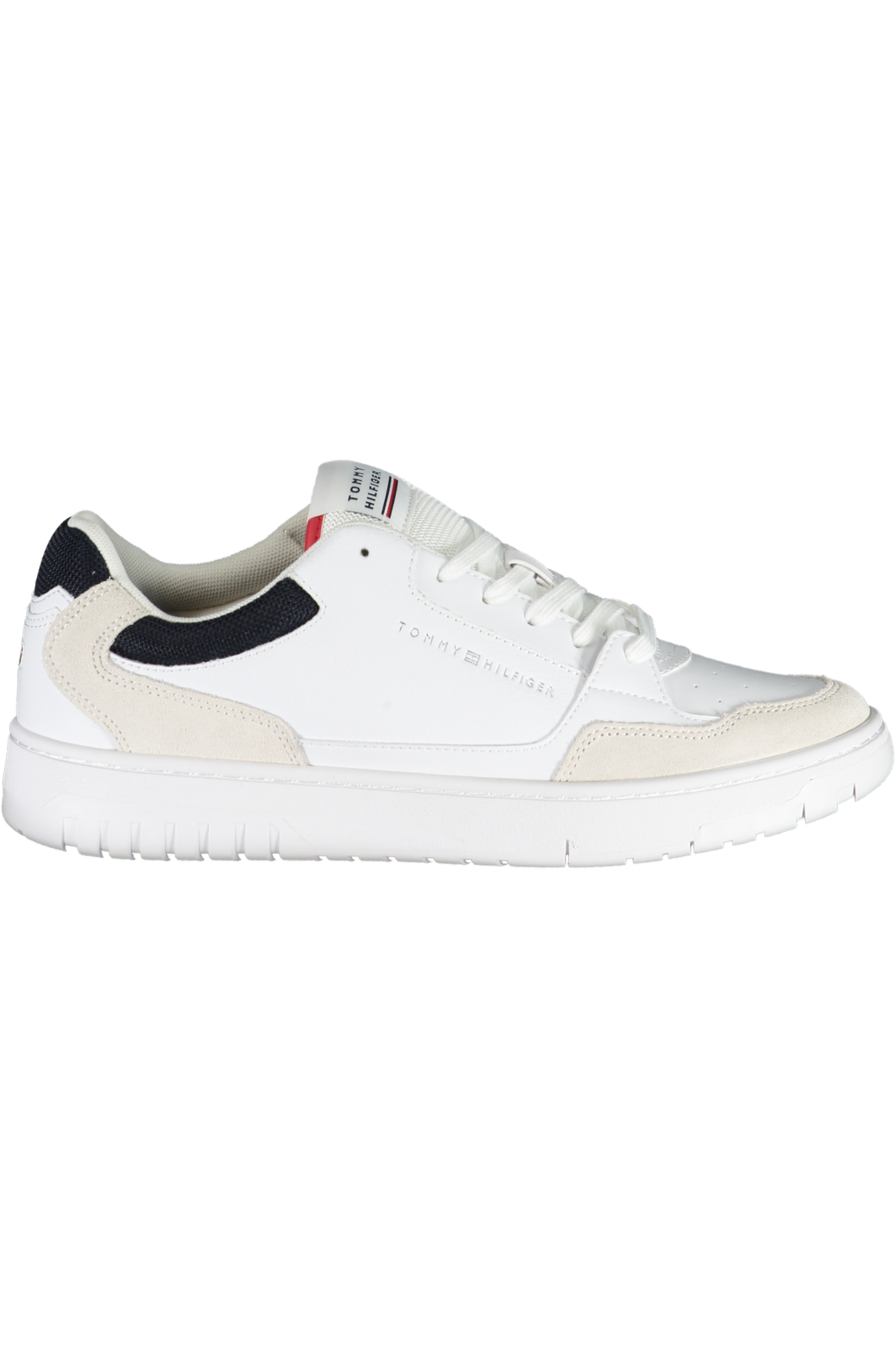 

Кроссовки мужские спортивные Tommy Hilfiger, белый / черный / бежевый