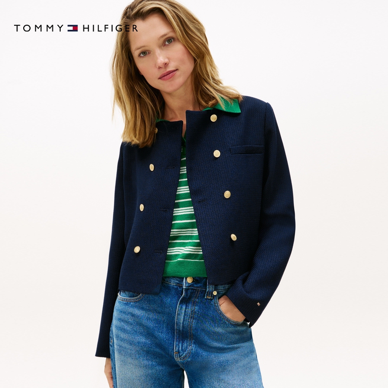Женский деловой костюм Tommy Hilfiger, темно-синий  c1g — фото 4
