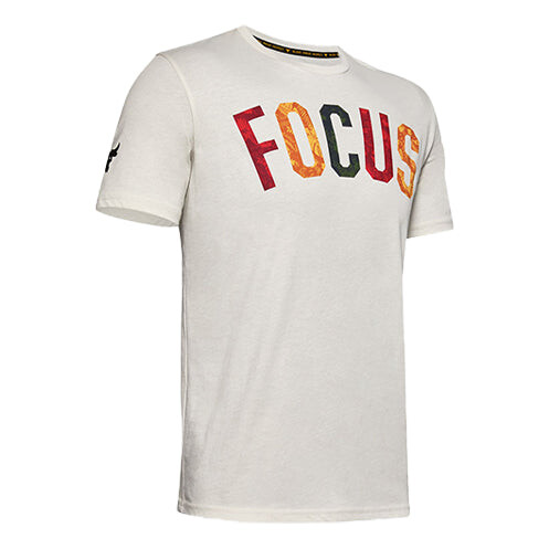 

Футболка men's project rock training sports white Under Armour, белый