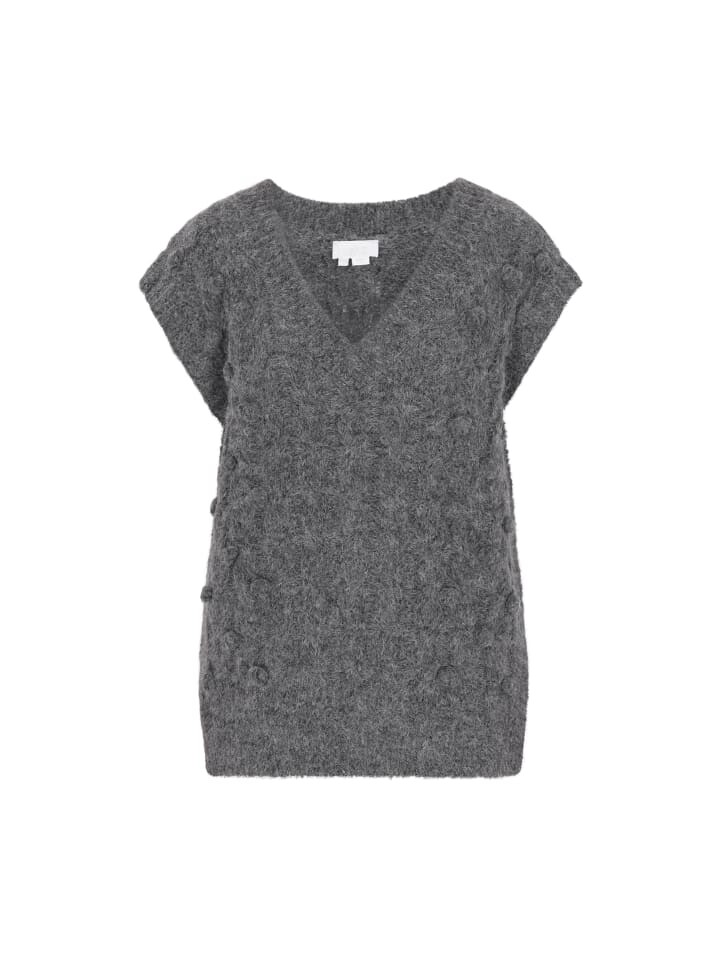 

Свитер-жилет usha WHITE LABEL Pullunder, цвет Anthrazit Melange