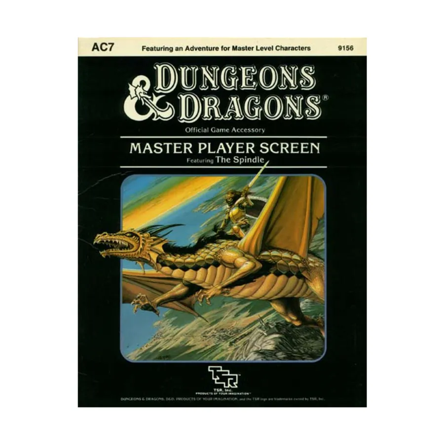 

Модуль Master Player's Screen w/The Spindle of Heaven, Basic Dungeons & Dragons (Original Edition) - Sourcebooks & Accessories