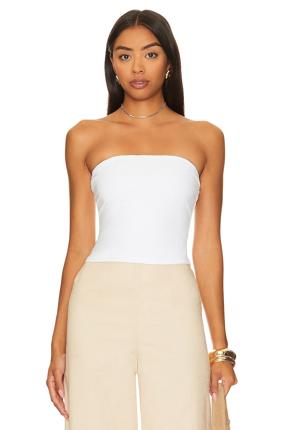 

Топ SNDYS Easy Strapless, белый
