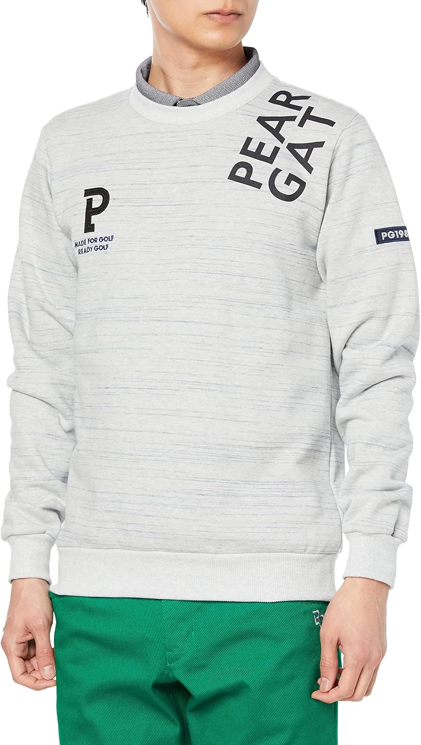 

Мужская толстовка с длинным рукавом и круглым вырезом Parly Gates 053-3162203 (с логотипом бренда/базовый дизайн) / для гольфа Pearly Gates, серый