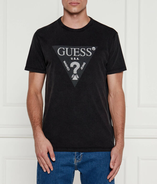 

Футболки Regular fit Guess Jeans, черный