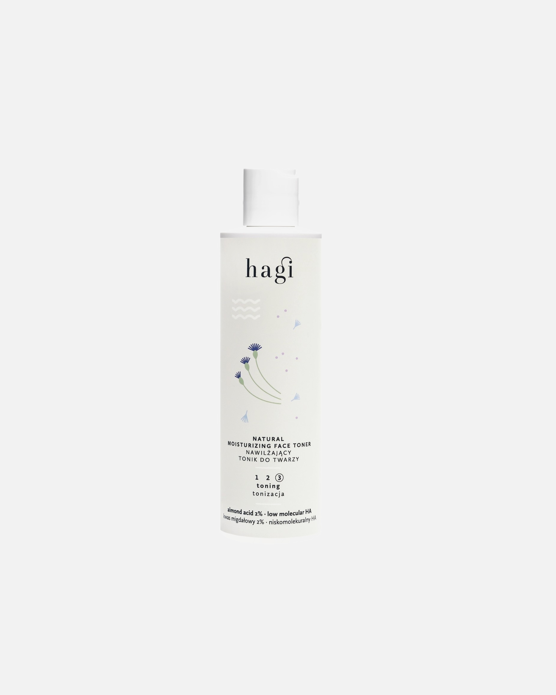 

Тонизирующая вода для лица Hagi Cosmetics, 200 мл