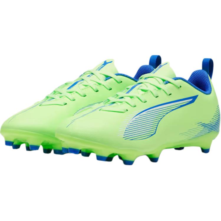 PUMA Низкие детские футбольные бутсы green blue kids — фото 4