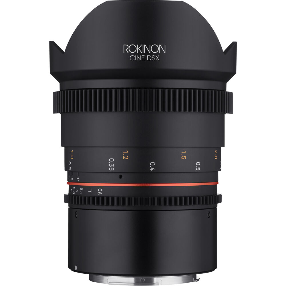 

Сверхширокоугольный кинообъектив Rokinon 14 мм T3.1 DSX (крепление Canon RF)