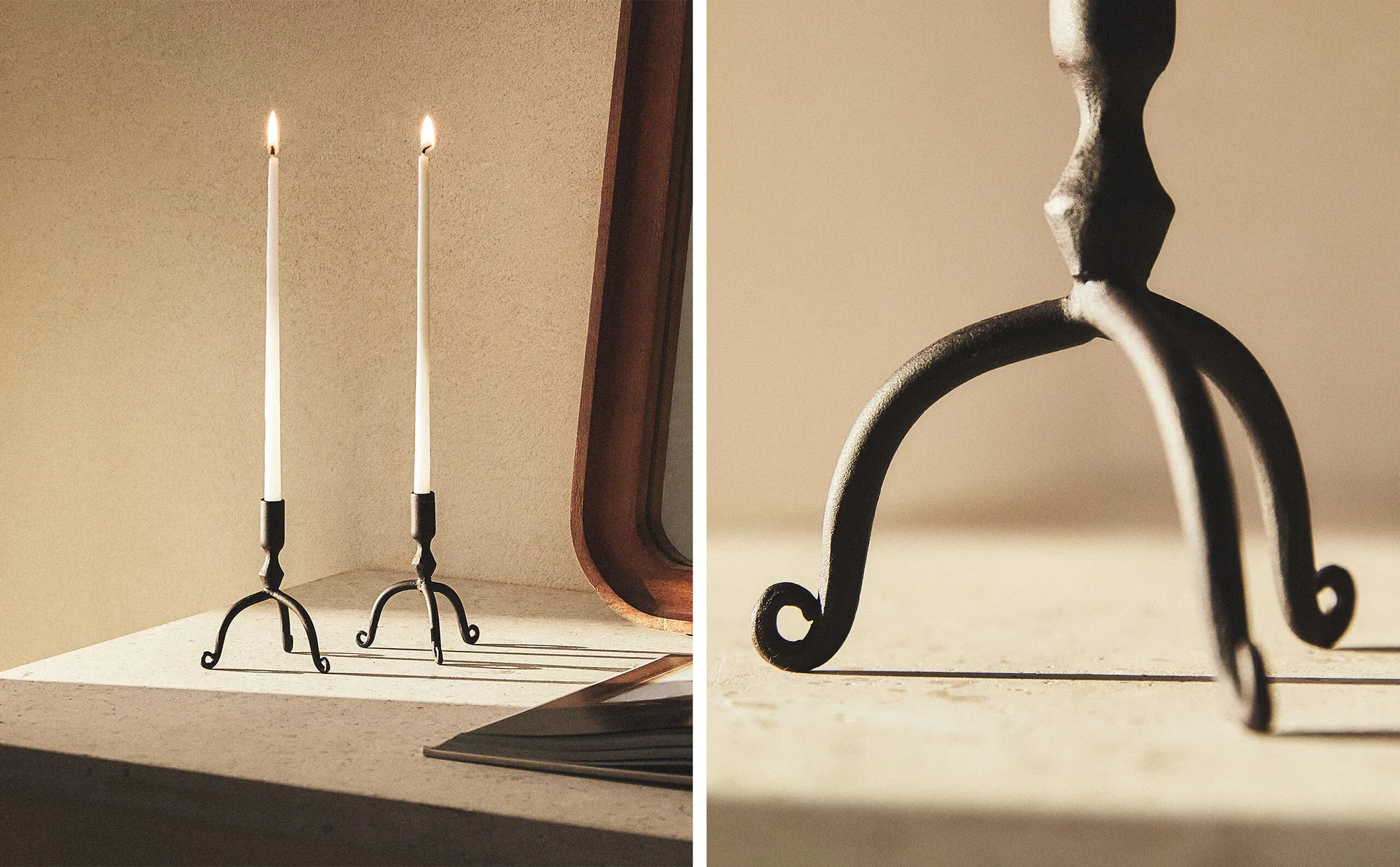 

Штатив подсвечник Zara Home, черный