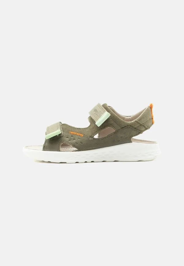 Сандалии lagoon миди Superfit, Gruen/Orange