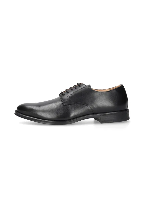 Ботинки Wes smart lace ups Henry Stevens, черный
