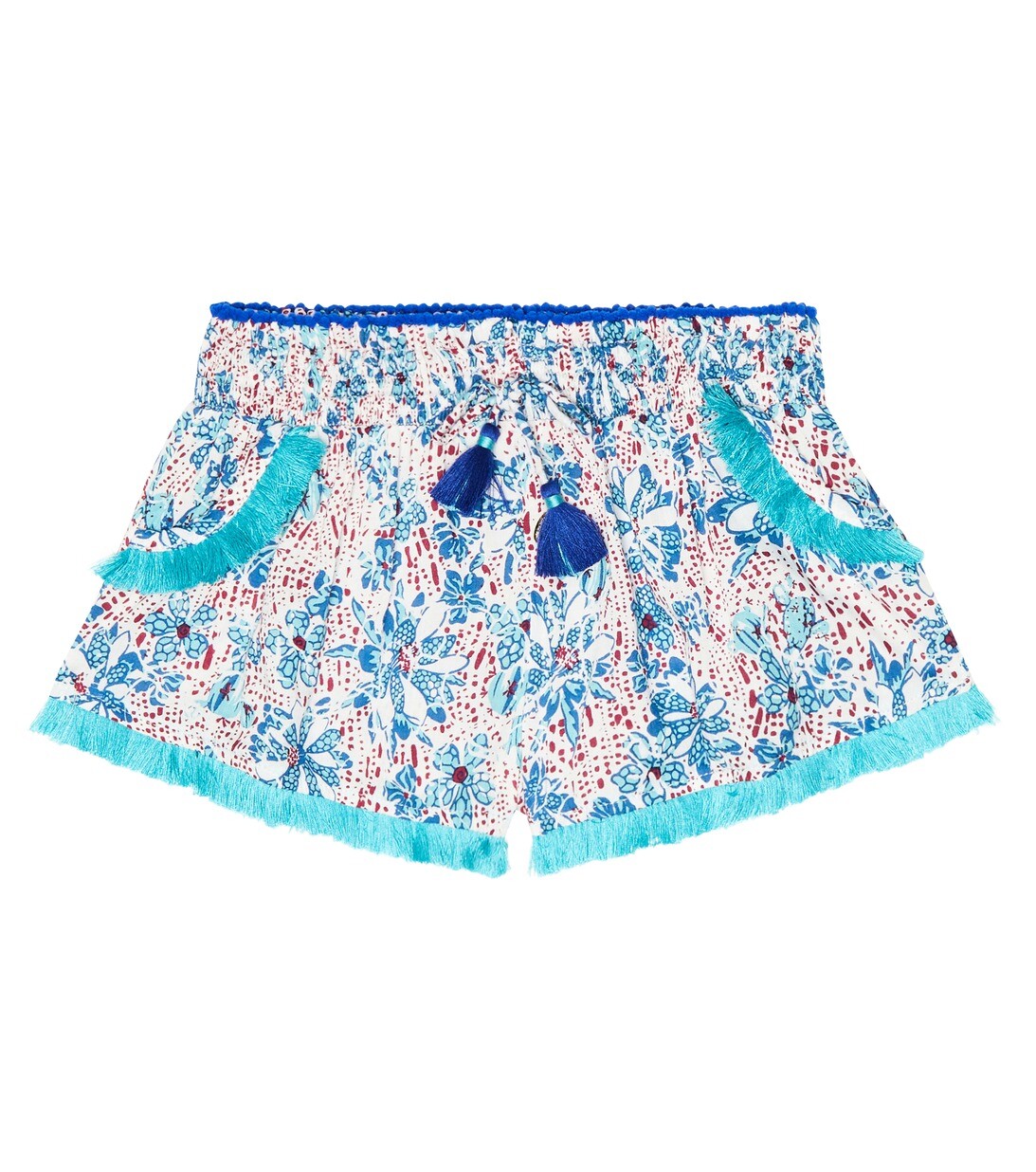 

Шорты Lulu с цветочным принтом Poupette St Barth, разноцветный