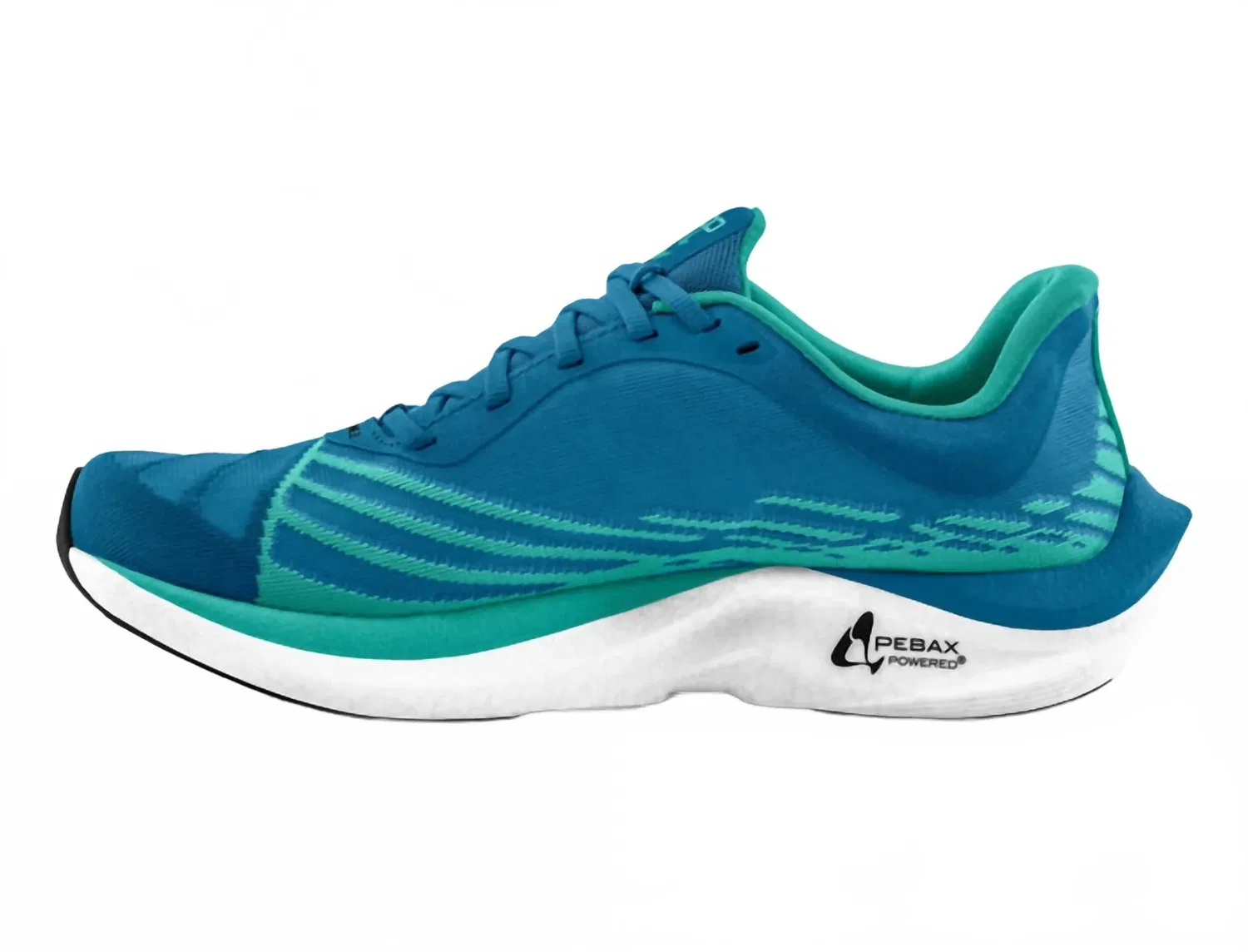 Topo Athletic Мужские беговые кроссовки Cyclone 2, цвет синий аквамарин — фото 2