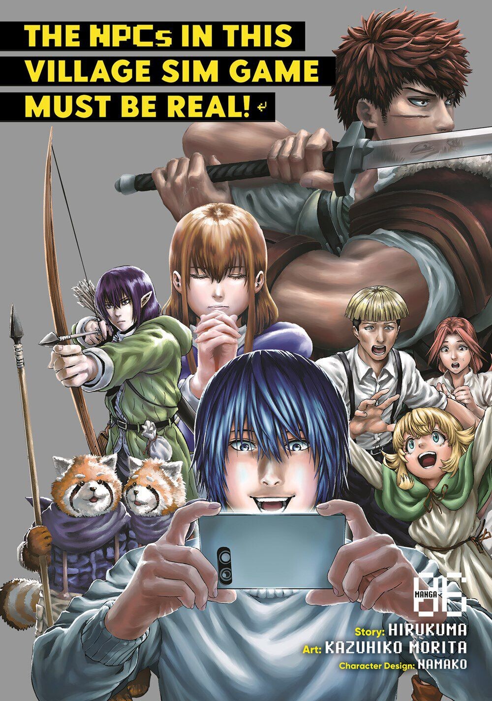 

Манга The NPCs in this Village Sim Game Must Be Real! Manga Volume 6