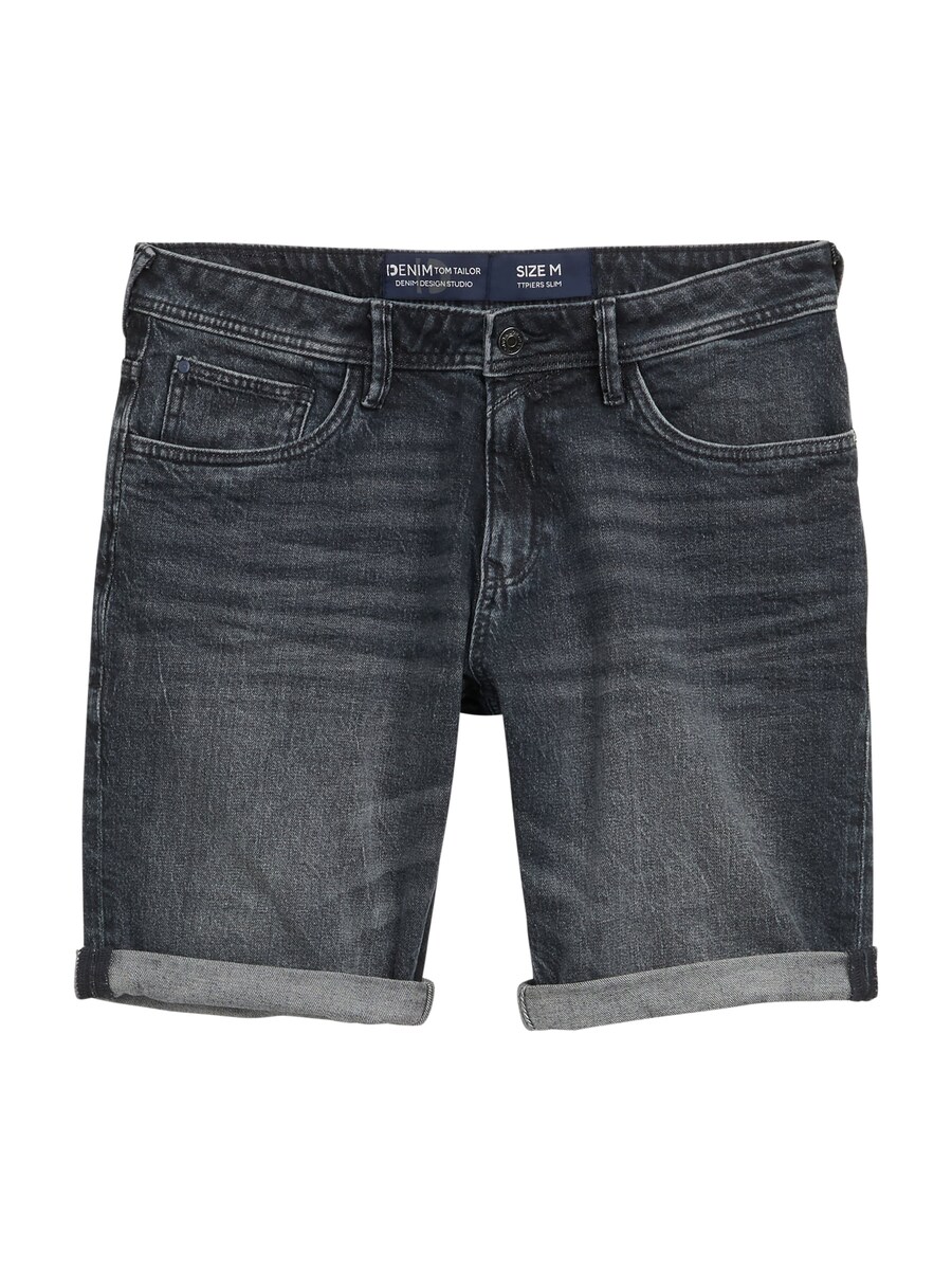 

Узкие джинсы TOM TAILOR DENIM Piers, черный деним