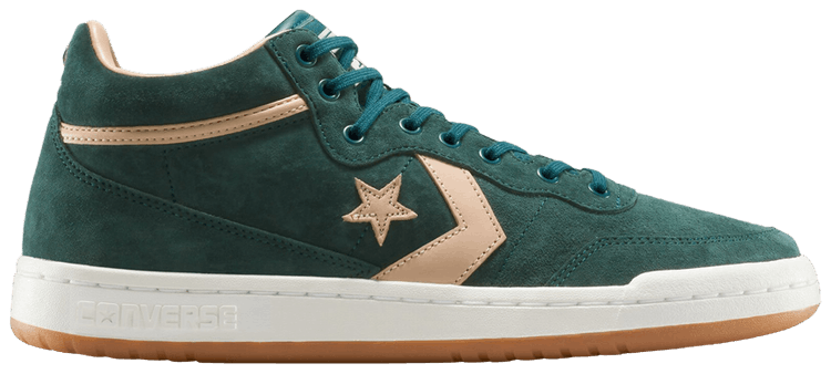 

Кроссовки Converse Fastbreak Pro Mid 'Rubber Plant Vachetta Beige', зеленый