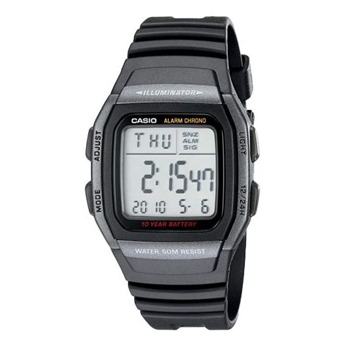 

Часы CASIO Quartz Waterproof Mens Black Digital, черный