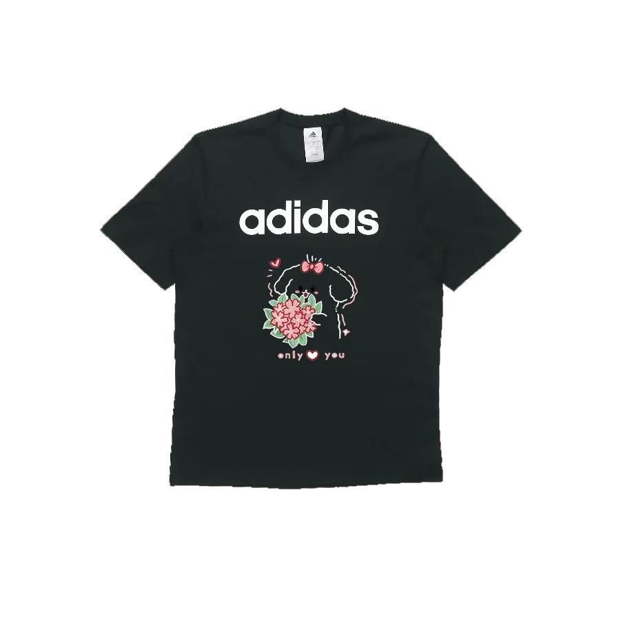 

Футболка Unisex с 3 полосками Adidas, черный