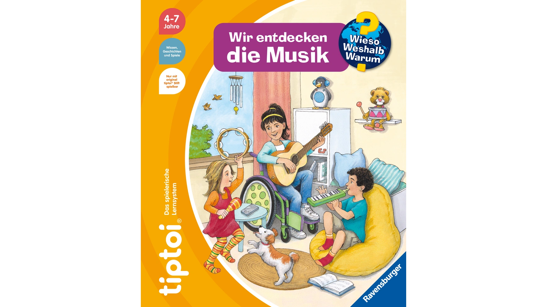 

Ravensburger Tiptoi Почему По какой причине Почему Мы открываем музыку