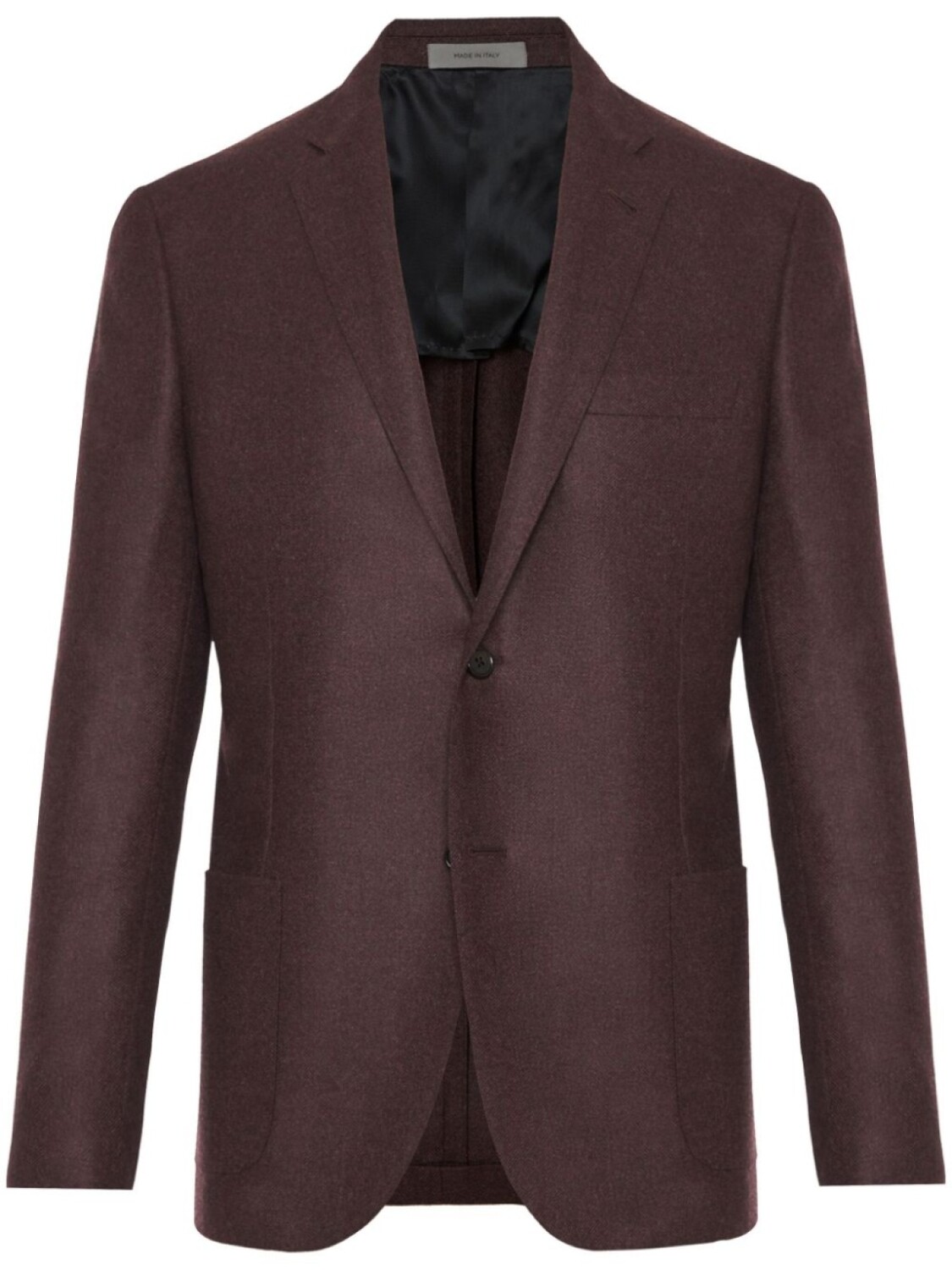 

Corneliani застегнутый блейзер, красный