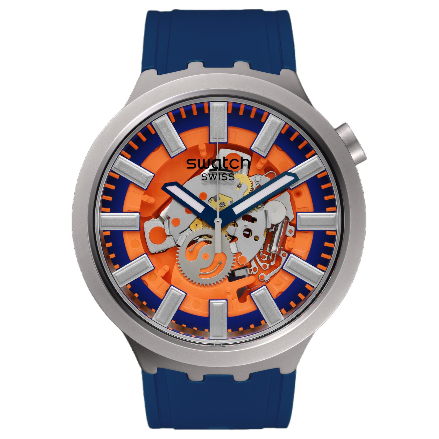 

SWATCH Часы Unisex Blue Watch SB07S114, Blue Dial