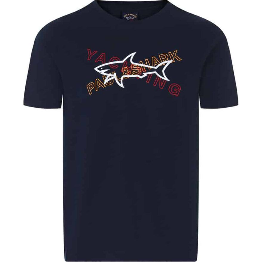 

Футболка для яхтинга, мужская, цвет морской волны Paul & Shark, Marine Blue