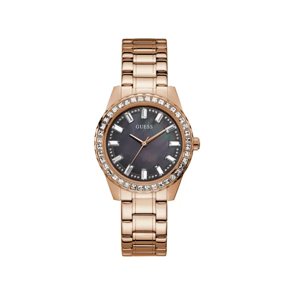 

Сверкающие часы Guess, розовый